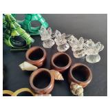 Lot of Asst Napkin Rings