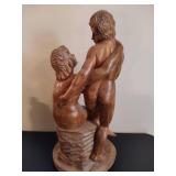 Hand Carved Wood Statues