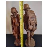 Hand Carved Wood Statues
