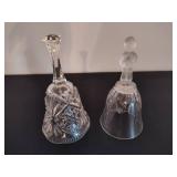 Two Crystal/Glass Bells