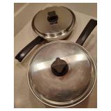 Lot of Frying Pans & Pots