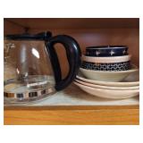 Lot of Coffee Mugs, Reusable Cups, Coffee Carafe +