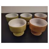 Federal Glass Footed Dessert Cups