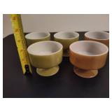 Federal Glass Footed Dessert Cups