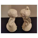 Ceramic Kissing Angels