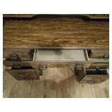 Gorgeous Wood Roll Top Desk