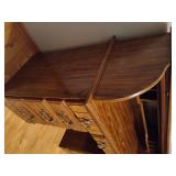 Gorgeous Wood Roll Top Desk