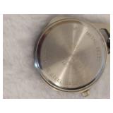 Stainless Steel Clip-On Watch