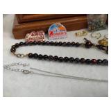 Jewelry Box w/Asst Costume Jewelry