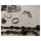 Jewelry Box w/Asst Costume Jewelry