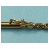 14K Yellow Gold Rope Necklace