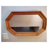 Wood Entry Mirror
