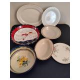 Lot of Asst Serving Bowls
