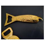 Brass Bell & Bottle Openers