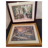 Cottage Feel Framed Art - Signed