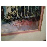 Cottage Feel Framed Art - Signed