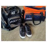 Two Bowling Bags & Women