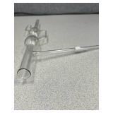 Dual Bulb Distillation Glass Piece