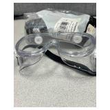 2 - Clear Antifog 334 Chemical Goggles