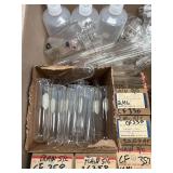 Assorted Science Box of Centrifuge Tubes, Bottles, Jars, Test Tubes and More! See Photos!
