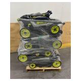 RYOBI Pallet of 8- Battery Powered Lawn Mowers (Tool Only)