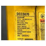 DEWALT DCBL722 20v Blower and DCCS670 60V Chainsaw (Tool Only)