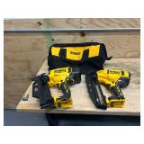 DEWALT DCN920 Cordless Plastic Collated Framing Nailer, DCN660 Cordless 16 Gauge Finish Nailer with Bag (Tool Only)