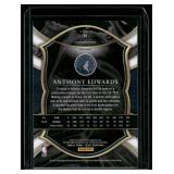 Anthony Edwards RC   2020 Panini Select Prizm Concourse #61 Minnesota Timberwolves Basketball Card
