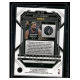 Rudy Gobert  014/100  2022 Panini Prizm Fast Break Red Prizm #67 Minnesota Timberwolves Basketball Card