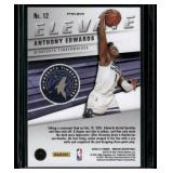 Anthony Edwards RC   2021 Mosaic Elevate Insert #12 Minnesota Timberwolves Basketball Card