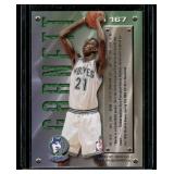 Kevin Garnett RC   1996 Fleer #167 Minnesota Timberwolves Basketball Card