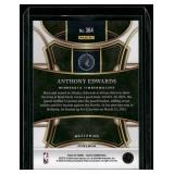 Anthony Edwards    2023 Panini Select Blue #364 Minnesota Timberwolves Basketball Card