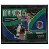 Stephen Curry    2021 Panini Prizm Dominance Prizms Green #14 Golden State Warriors Basketball Card
