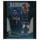 Anthony Edwards    2023 Donruss Optic Raining 3s Insert #2 Minnesota Timberwolves Basketball Card