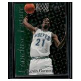 Kevin Garnett RC   1996 Fleer Franchise Futures #1 Minnesota Timberwolves Basketball Card