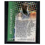 Kevin Garnett RC   1996 Fleer Franchise Futures #1 Minnesota Timberwolves Basketball Card