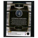 Anthony Edwards    2021 Panini Select Green Prizms #49 Minnesota Timberwolves Basketball Card