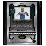 Mike Conley    2023 Panini Prizm Prizms Green #57 Minnesota Timberwolves Basketball Card