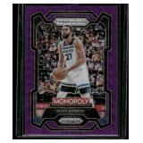 Rudy Gobert    2023 Panini Prizm Monopoly Purple #54 Minnesota Timberwolves Basketball Card