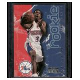 Allen Iverson RC   1996 SkyBox Premium #216 Philadelphia 76ers Basketball Card