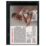 Allen Iverson RC   1996 Hoops #295 Philadelphia 76ers Basketball Card