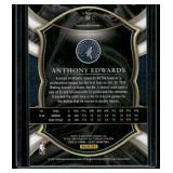Anthony Edwards RC   2020 Panini Select Concourse #61 Minnesota Timberwolves Basketball Card