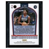 Anthony Edwards RC   2020 Panini Chronicles Marquee #254 Minnesota Timberwolves Basketball Card