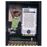 Anthony Edwards    2021 Hoops Frequent Flyers #7 Minnesota Timberwolves Basketball Card