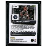 Anthony Edwards    2022 Donruss Optic Purple Prizm #45 Minnesota Timberwolves Basketball Card