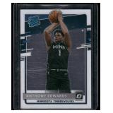 Anthony Edwards RC   2021 Donruss Optic #151 Minnesota Timberwolves Basketball Card