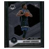 Anthony Edwards RC   2020 Panini Mosaic #261 Minnesota Timberwolves Basketball Card