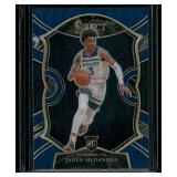 Jaden McDaniels RC   2020 Panini Select #88 Minnesota Timberwolves Basketball Card