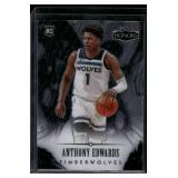 Anthony Edwards RC   2020 Panini Honors #588 Minnesota Timberwolves Basketball Card