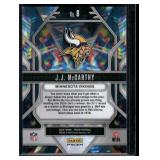 J.J. McCarthy RC   2024 Panini Prizm Prizmatic #8 Minnesota Vikings Football Card